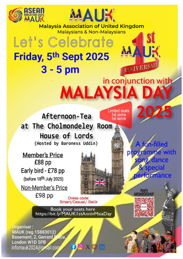 MAUK 1st Anniversary and Malaysia Day Celebrations!