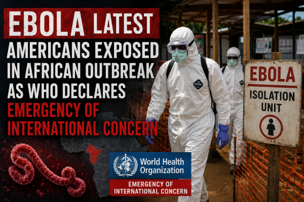 Ebola latest: ‘Americans exposed’ in African outbreak – as WHO declares ’emergency of international concern’
